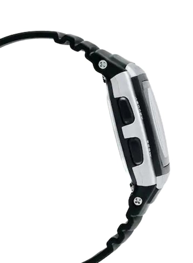 CASIO Boys Youth Resin Digital Wrist Watch W-96H-1AVDF - 37 mm - Black - Image 5