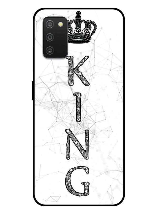 EYE CATCH Printed Protective Case Cover For Samsung Galaxy A03S -  Kitty Face - Image 1