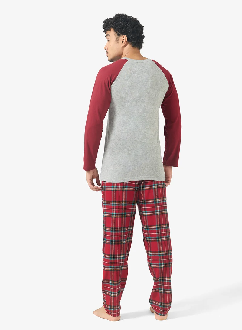 Robert Wood Nightwear T-Shirt & Pants Set