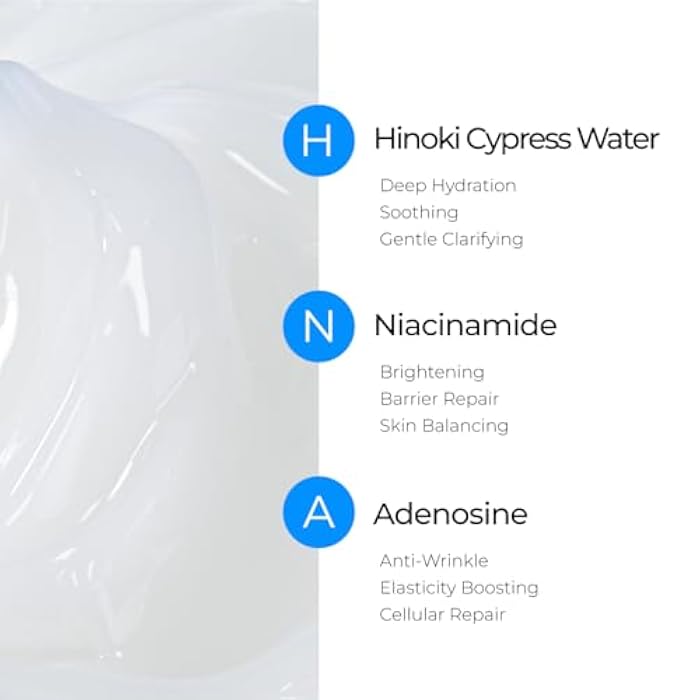 IZEZE Soul HNA Hydro Cream 1.69 fl.oz, 50 ml | Hyaluronic Acid Moisturizer Face Cream, Adenosine Facial Cream, Cypress Water, Korean Skincare for Dry Skin, Hydrating Cypress Extract - Image 3
