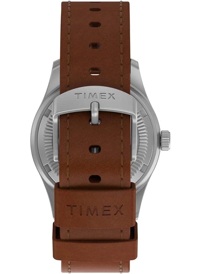 تيميكس ساعة إكسبيديشن نورث فيلد بوست الميكانيكية الصديقة للبيئة بسوار جلدي مقاس 38 مم - Image 2