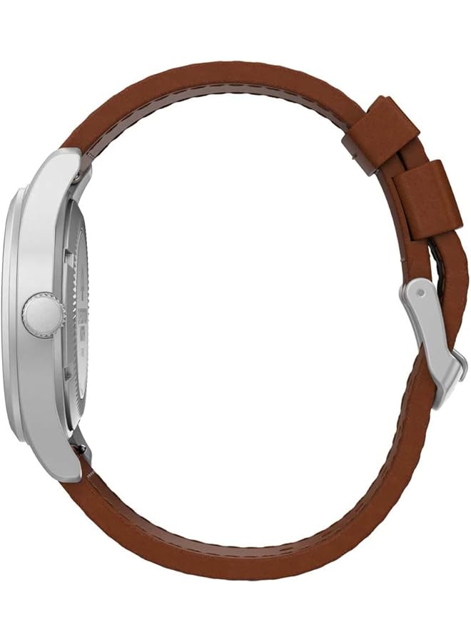 تيميكس ساعة إكسبيديشن نورث فيلد بوست الميكانيكية الصديقة للبيئة بسوار جلدي مقاس 38 مم - Image 4