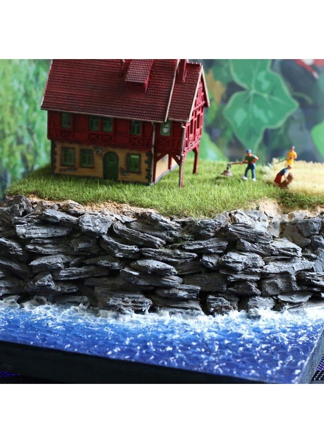 Warmtree Miniature bark Diorama Materials Miniature Terrain for Diorama Supplies Mini Model Military Scene Railway Fairy Garden Diorama Scenery Landscape - Image 5