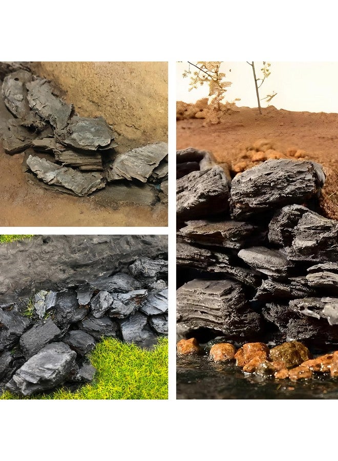 Warmtree Miniature bark Diorama Materials Miniature Terrain for Diorama Supplies Mini Model Military Scene Railway Fairy Garden Diorama Scenery Landscape - Image 3