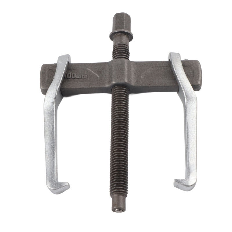 2 Jaws Puller 4 Inches Forged Chrome Vanadium Steel - Non-Slip T-Shaped Thread Adjustable Puller for Auto Repair Machine Repair - Image 1