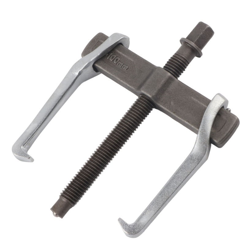 2 Jaws Puller 4 Inches Forged Chrome Vanadium Steel - Non-Slip T-Shaped Thread Adjustable Puller for Auto Repair Machine Repair - Image 3