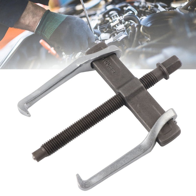 2 Jaws Puller 4 Inches Forged Chrome Vanadium Steel - Non-Slip T-Shaped Thread Adjustable Puller for Auto Repair Machine Repair - Image 4