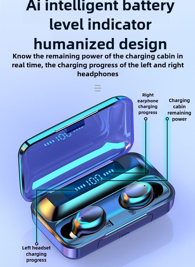 Bluetooth 5.2 Gaming Headset, HIFI Audio Headphones, Reverse Charging Headphones, Long Battery Life Headphones, Noise-Cancelling Headphones, Daily Water-Resistant Headphones, Bluetooth Headphones - Image 4