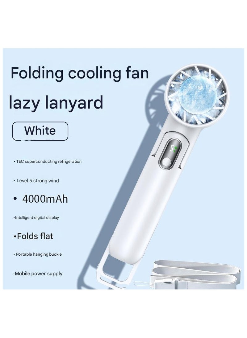 Portable Folding Cooling Fan with Usb Charging, 5 Speed Settings Standard, TEC Cooling Technology, Digital Display, 2025 New Style - pzsku/Z2ECFC92833A919842CD9Z/45/_/1740040111/9df24171-a1bb-4915-94ac-5869e53cd745