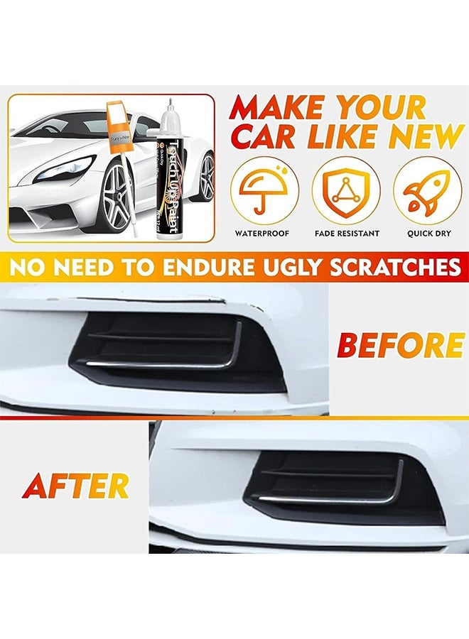 Touch White Touch Up Paint For Cars, Waterproof Car Scratch Remover For Deep Scratches, Two-In-One Car Touch Up Paint Fill Paint Pen, For Deep And Minor Scratches - Pure White (12ML) - Image 4
