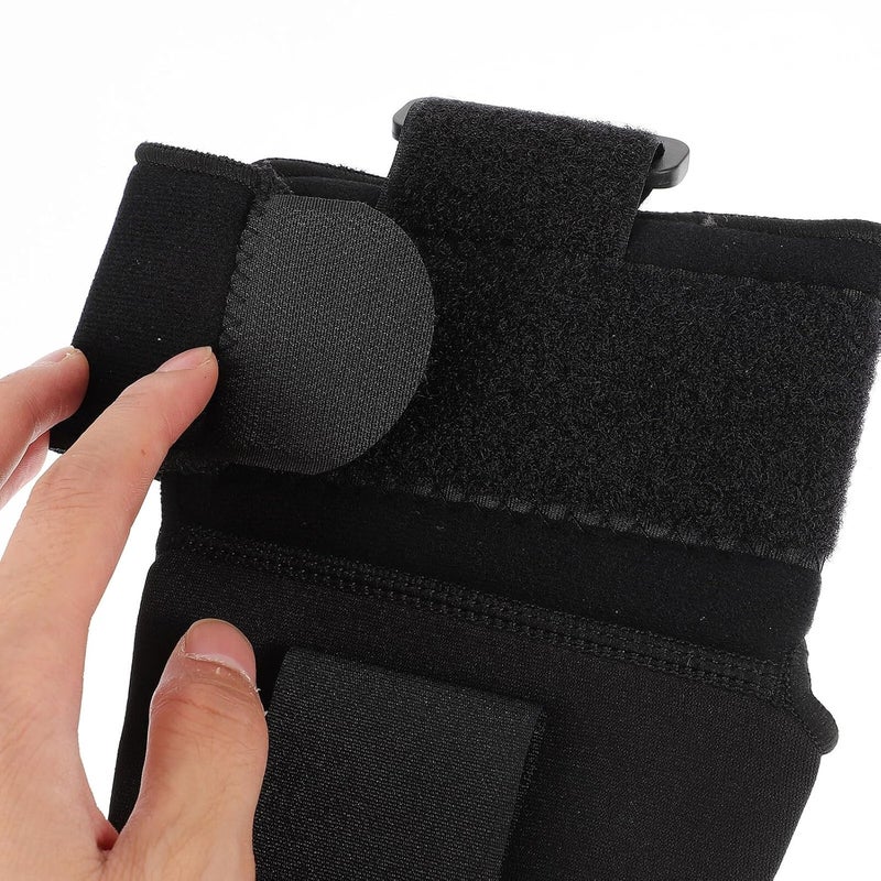 حزام تصحيحي للقدم يتسم بالتنفس، لعلاج التهاب الأربطة الأسفلية (Plantar Fasciitis)، ويُستخدم كجبيرة ليلية لحالات انخفاض حركة القدم، مزود بدعامة ضد الانزلاق ومثبت لاستقرار القدم، مقاس S، مخصص لتخفيف آلام الكعب. - Image 4
