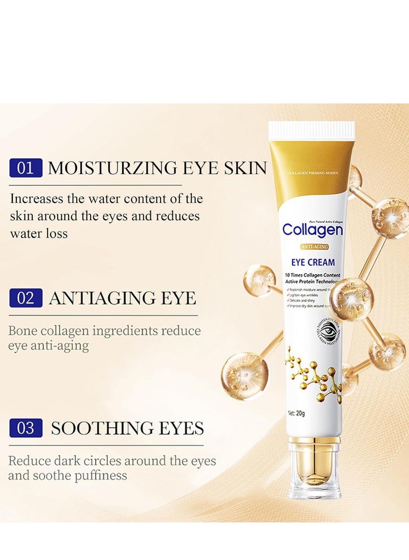 SADOER - Collagen Skin Care Set, 6 Pcs Anti Aging Facial Care Sets for Women, Firming Skin, Shrink Pores, Smooth Wrinkles, Moisturizing Skin Care Kit Include Face Serum and Face Cream - Image 1