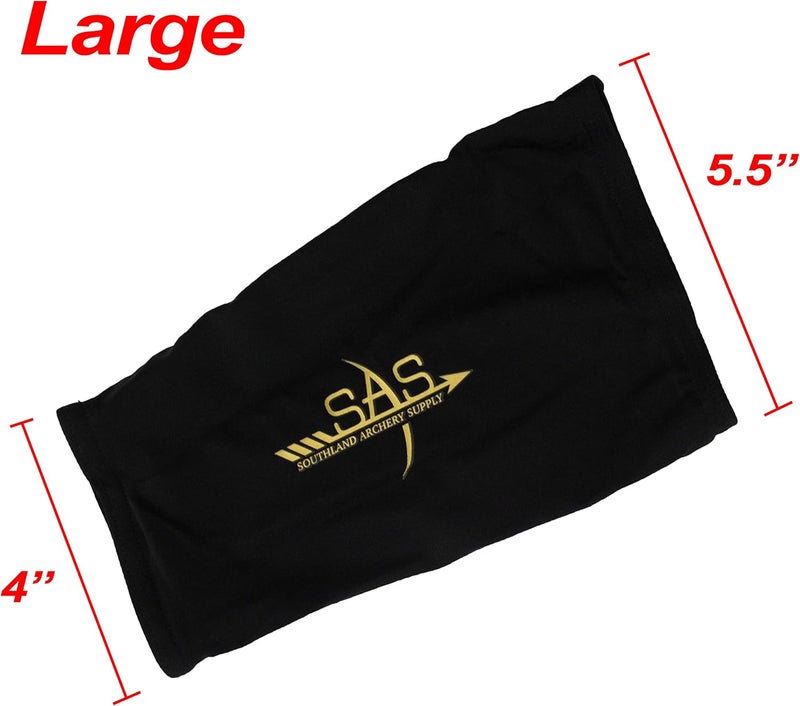 SAS Southland Archery Supply 8.5" Elastic Slip-on Armguard Band with Foam Protection - Image 5