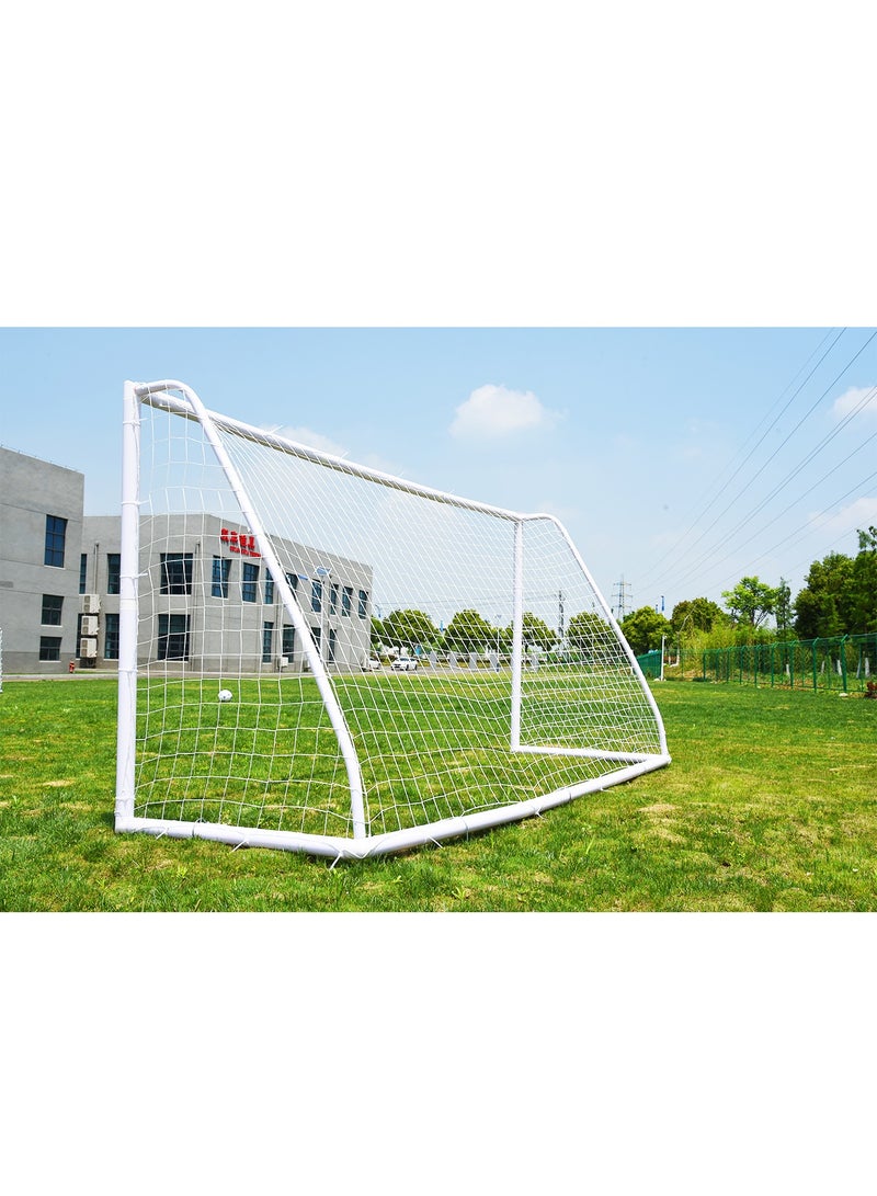 MONOGUE Kids Safety PVC Football Goal Youth Professional PVC Soccer Goal for Backyard Schools Colleges and Soccer Camps - Image 2