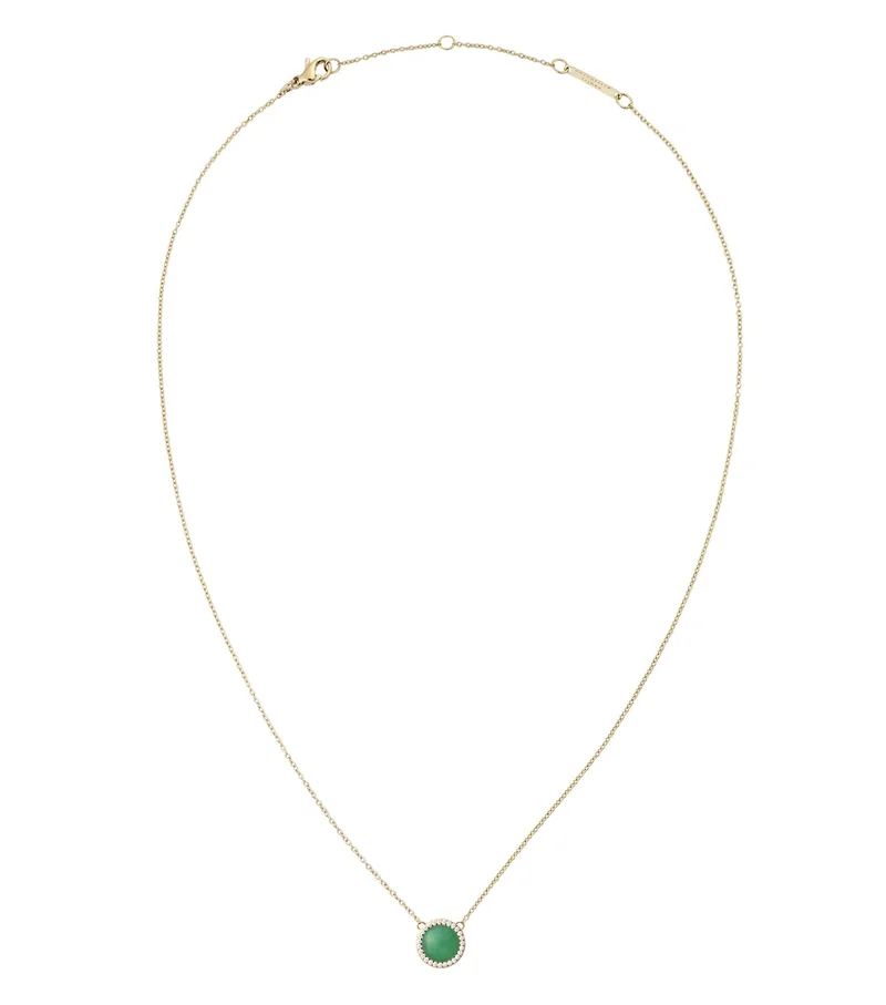 Daniel Wellington Audrey Necklace Jade Gold