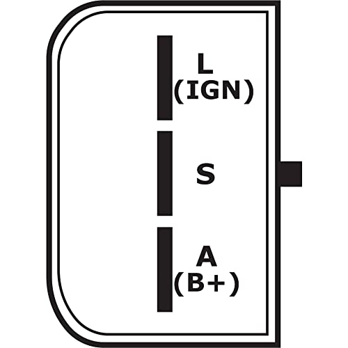 DB Electrical مولد كهربائي DB Electrical AFD0089 متوافق مع/بديل لشاحنة فورد F150 F250 سلسلة 4.9L 1990 1991 1992 1993 1994، رينجر 2.9L 1990 1991 1992، 4.9L 5.0L فورد برونكو 1987-1993 - Image 2