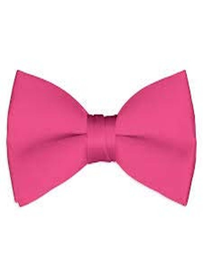 RR Design Jumbo Size Adjustable Fashion Party, Function, Weeding Cum Formal Costume Neck Bow Tie Cum Necktie for Dog/Puppy/Cat/Kitten (L, Pink) - Image 1