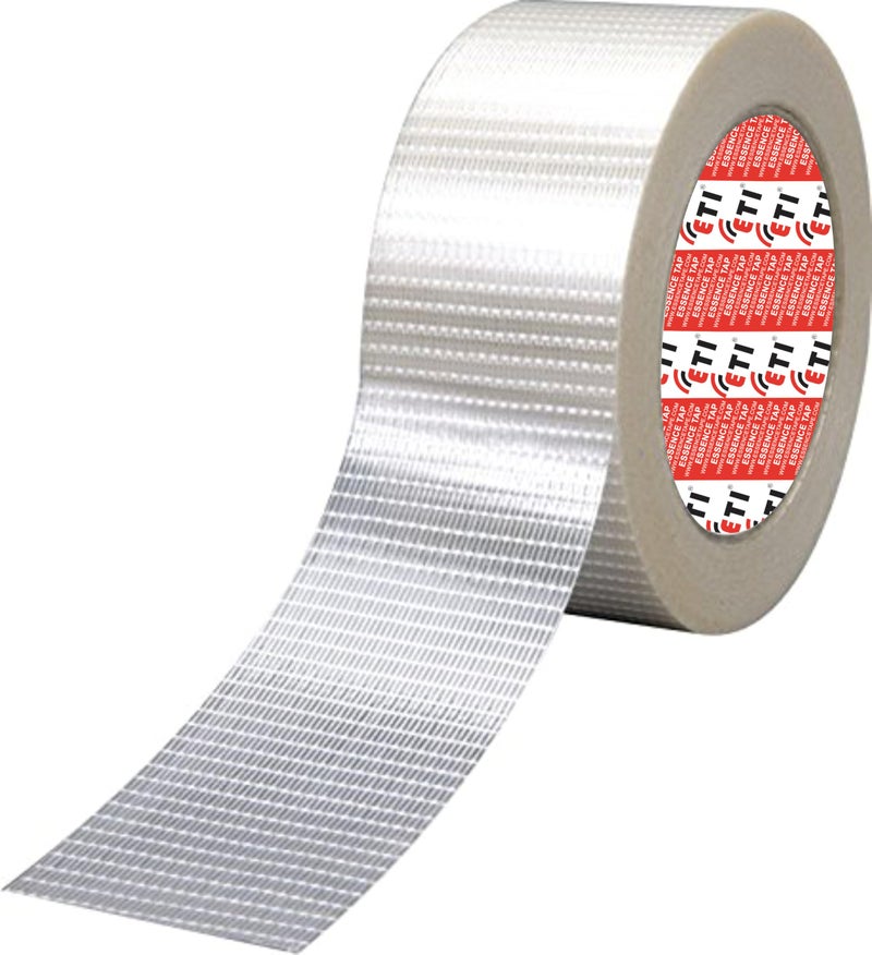 ETI Cross Filament Tape 48mm x 50m (Pack of 6 Rolls) – Heavy Duty Fiberglass Reinforced Strapping Tape for Packing & Bundling - Image 4