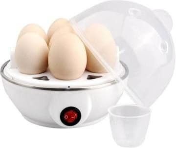 VIBRAL Egg Boiler Electric Automatic Off 7 Egg Poacher Cooking Boiling and Frying Blue Egg Boiler Electric Automatic Off 7 Egg Poacher for Steaming Cooking Boiling and Frying Pack of 1 - Image 5