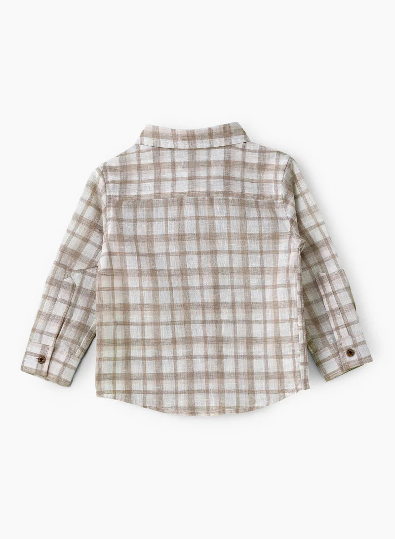 JAM Boys Woven Cotton Checkered Shirt