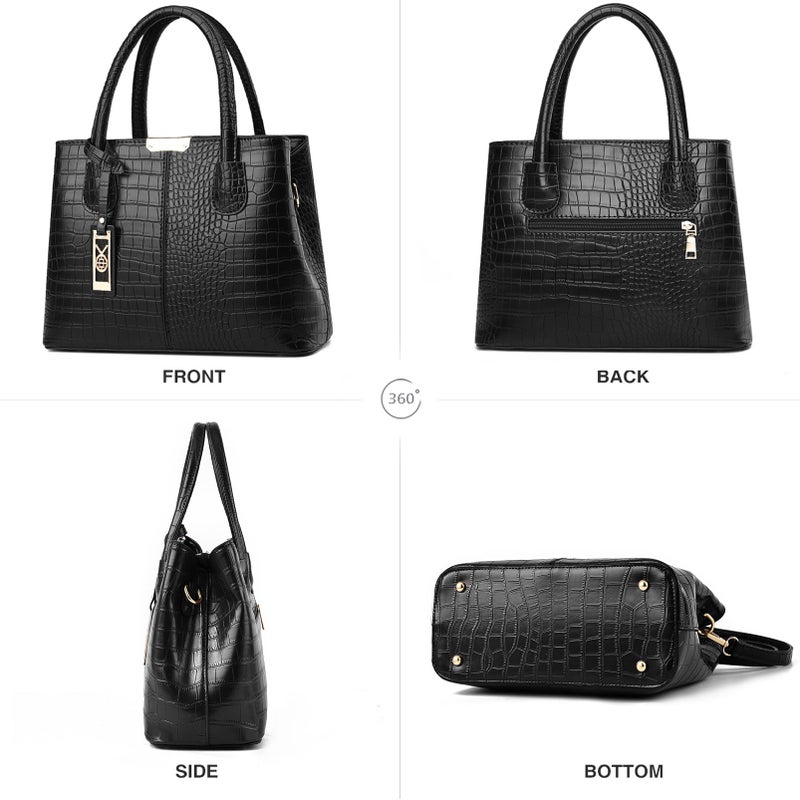Cocifer Purses And Handbags For Women Shoulder Tote Bags Top Handle Satchel - Image 3