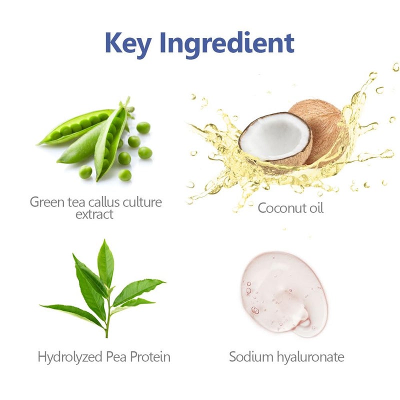 Ronas Stem Cell Coconut Rebalance Balm Anti Aging Cream Face Neck Moistureizer for Women Coconet oil Soothing and Powerful moisturization Shea butter Deep softening Korean Skin Care 3.3fl oz - Image 4