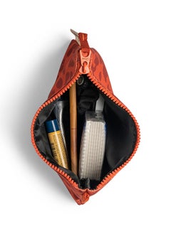 Citron Brand Multipurpose Zipper Pouch Leo Brick - Everyday Lightweight, Plastic - Free Storage For Toiletries, Pens, Cosmetics, And More  - Image 3