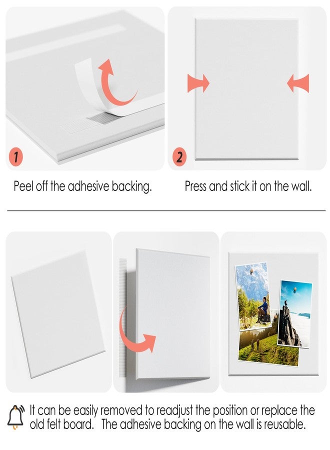 ماكسجير لوحة فلين كبيرة للجدران من ماكس جير، مقاس 36 × 24 بوصة، لوحة إعلانات بيضاء، عبوة من 6 قطع من بلاط الجدران اللبادي مع دبابيس تثبيت، لوحات فلين للمكاتب، لوحة دبابيس، لوحة إعلانات، لوحات فلين - Image 4