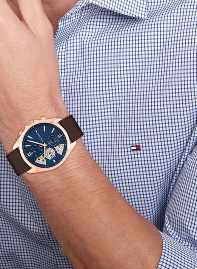 TOMMY HILFIGER Round Analog Men'S Blue Case Watch - 1710645 - Image 4