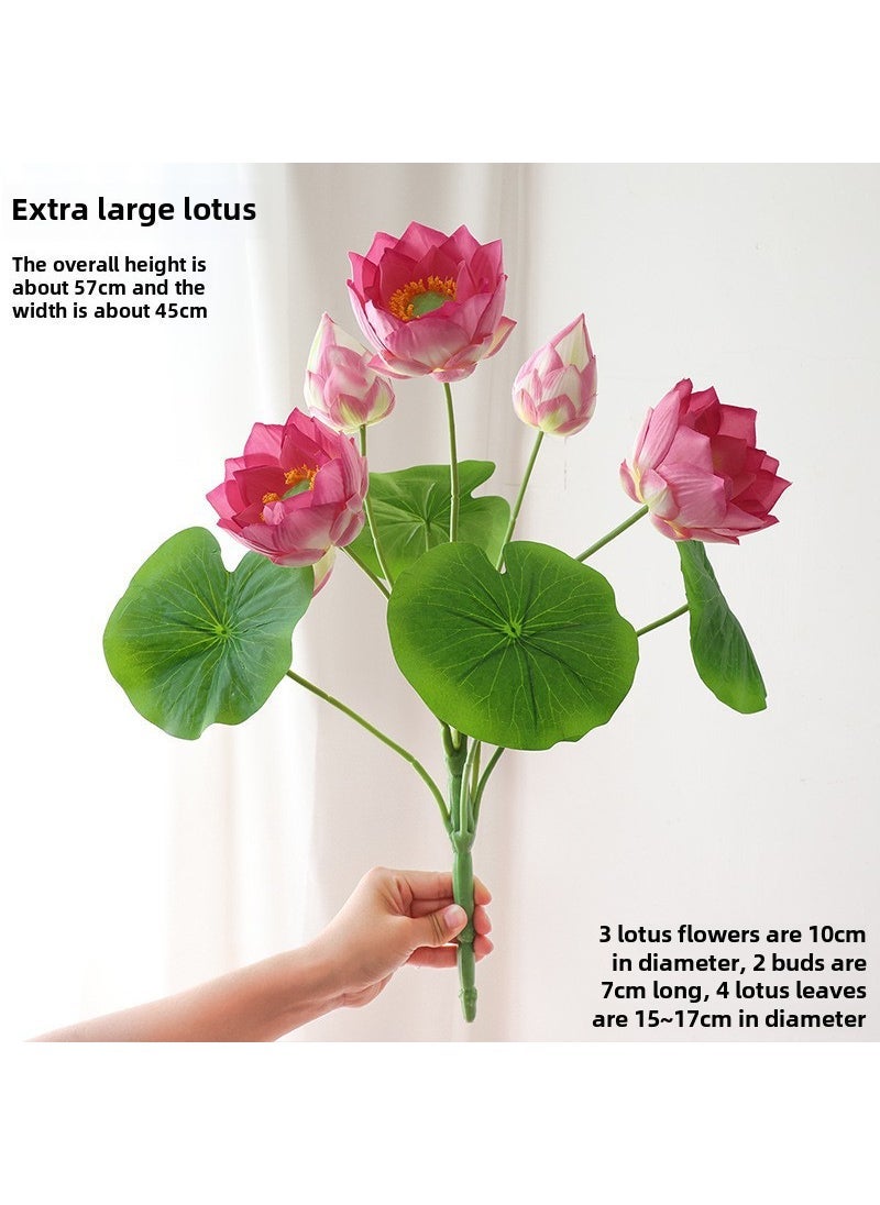 Arabest Artificial Lotus Flowers for Home Decor Lotus flower lotus color 