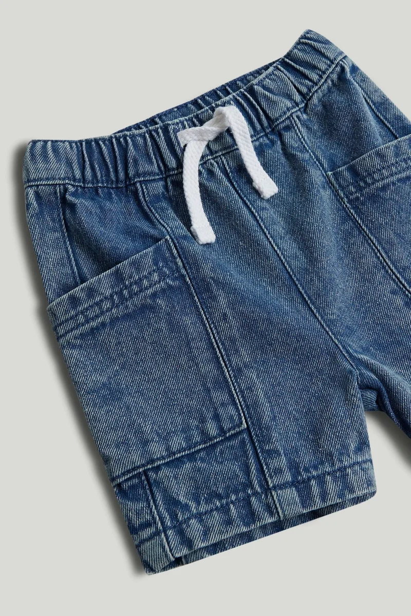 mothercare Denim Pull-On Shorts
