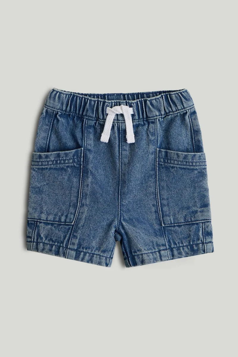 mothercare Denim Pull-On Shorts