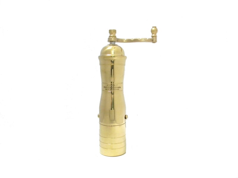 Pepper Mill Imports Athena Pepper Mill with Cup Brass 8