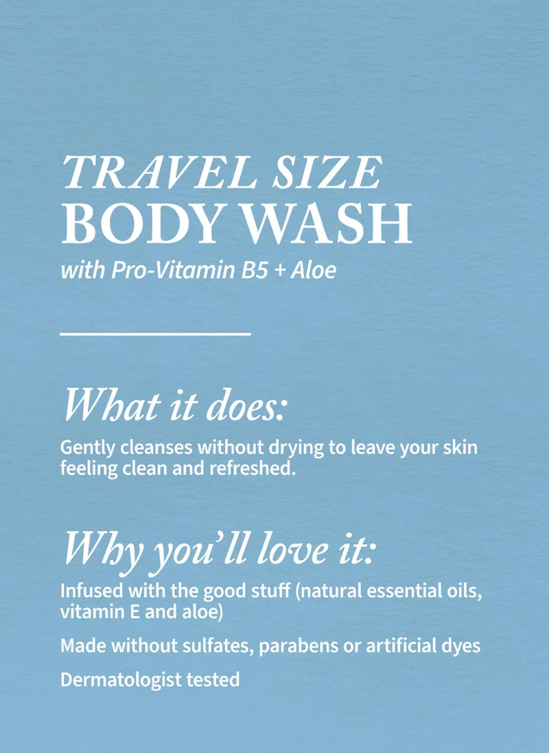 باث آند بودي وركس غسول الجسم بحجم السفر غينغام