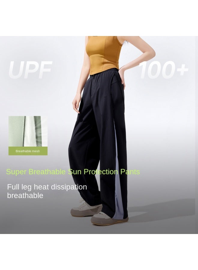 Two In-one Pants】super Breathable Loose Sun Protection Pants For Women, New Style For Spring And Summer, Outdoor Commute, Machine Washable And Wrinkle-resistant - Image 2