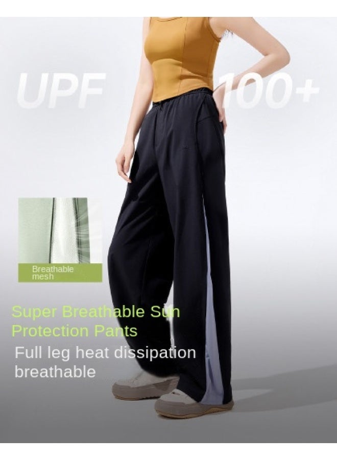 Two In-one Pants】super Breathable Loose Sun Protection Pants For Women, New Style For Spring And Summer, Outdoor Commute, Machine Washable And Wrinkle-resistant - Image 1