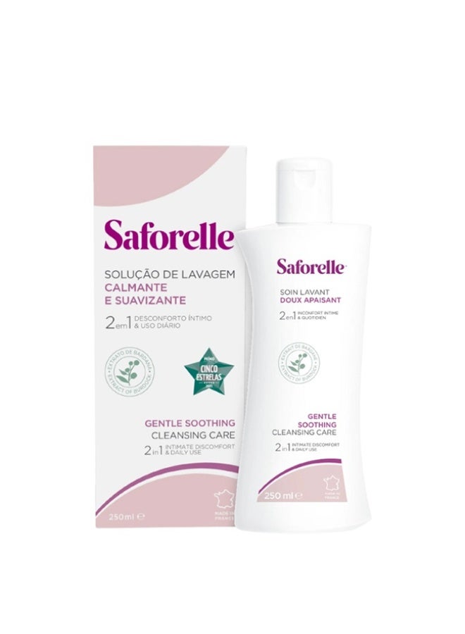 Saforelle Gentle Soothing Cleansing Care 2-in-1 250ml - Image 1