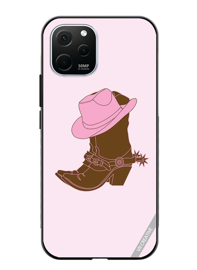 VR CREATIVE - Protective Case Cover For Huawei Enjoy 50z Boots Design Multicolour - Image 1