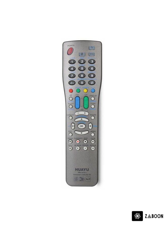 Zaboon Universal Remote Control For All LED And LCD TV Black