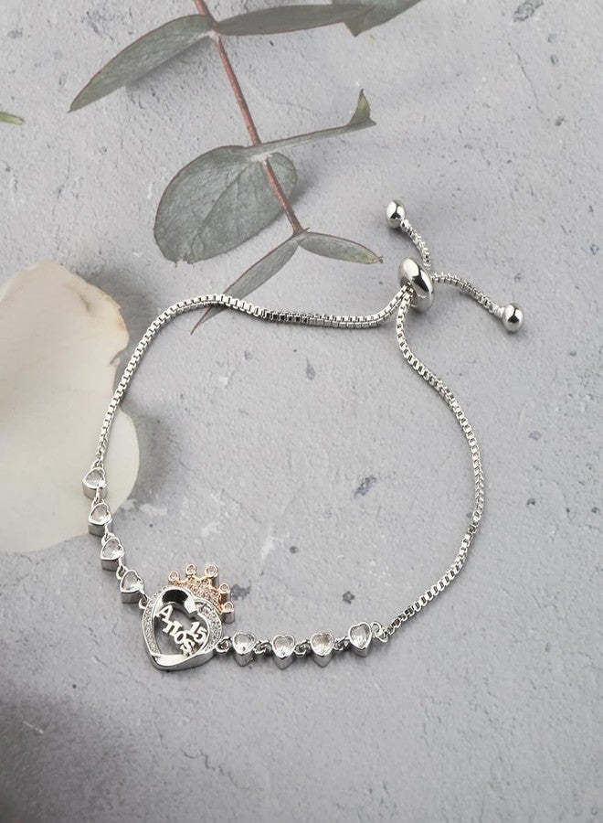 FEELMEM Quinceanera Gifts 15 Quince Anos Gift 15 Princess Crown Charm Bracelet Happy 15th Birthday Gift (anos 15 bracelet) - Image 4