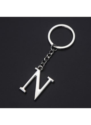 English letter keychain bag pendant 26 uppercase and lowercase letters and numbers keychain European and American small gift customizationN N - pzsku/Z2ED1258473A21361870EZ/45/1746223251/bffb2bef-d417-4748-885c-4c05d44a488c