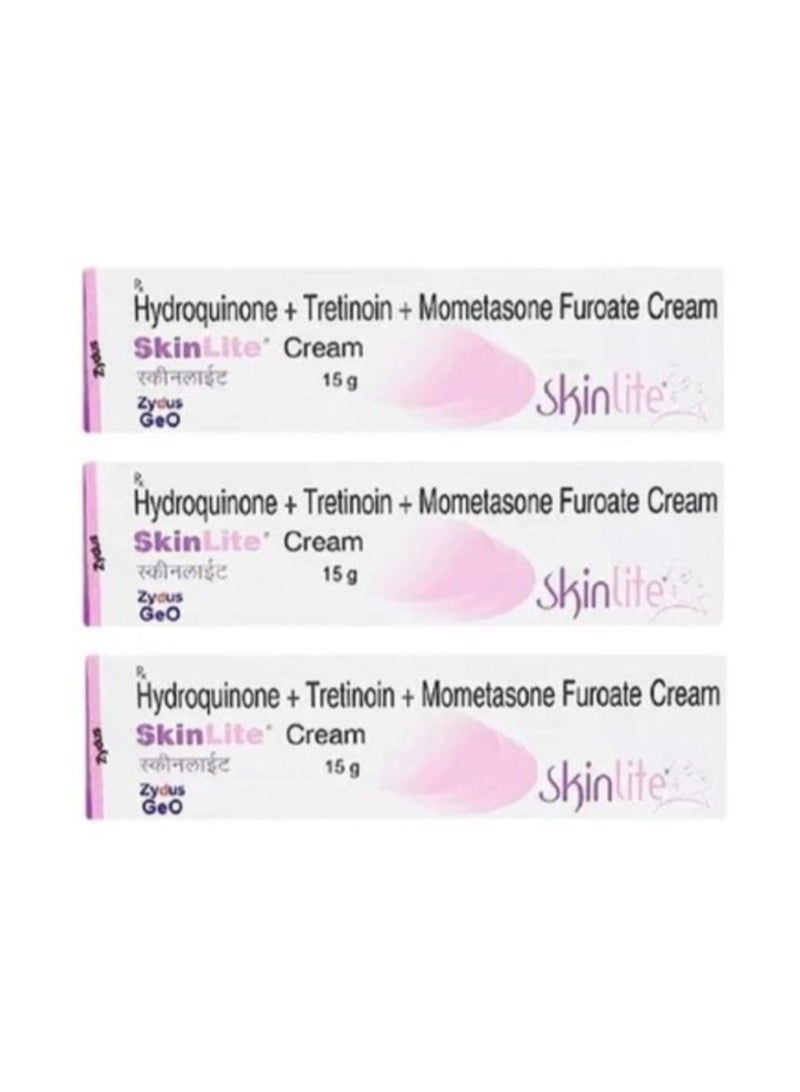 Skin Light Cream for Melasma, Whitening and Lightening - 15 gm Pack of 3