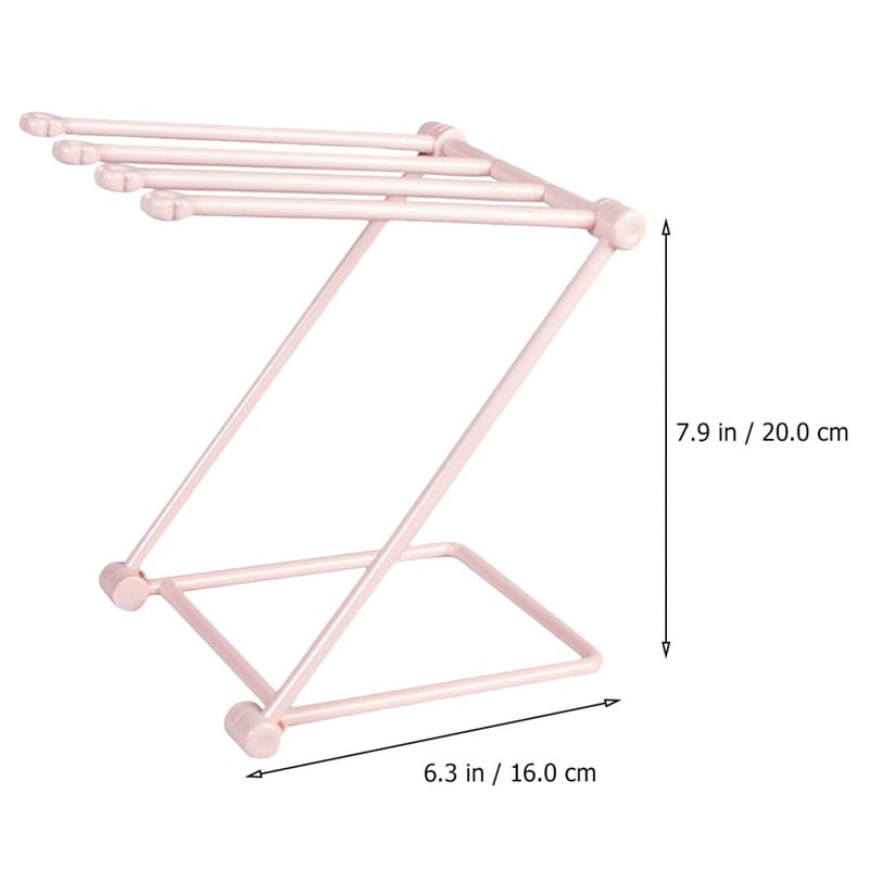 Foldable Pp Drainage Dishcloth Storage Shelf 2pcs Kitchen Towel Organizer Countertop Rack - Image 3