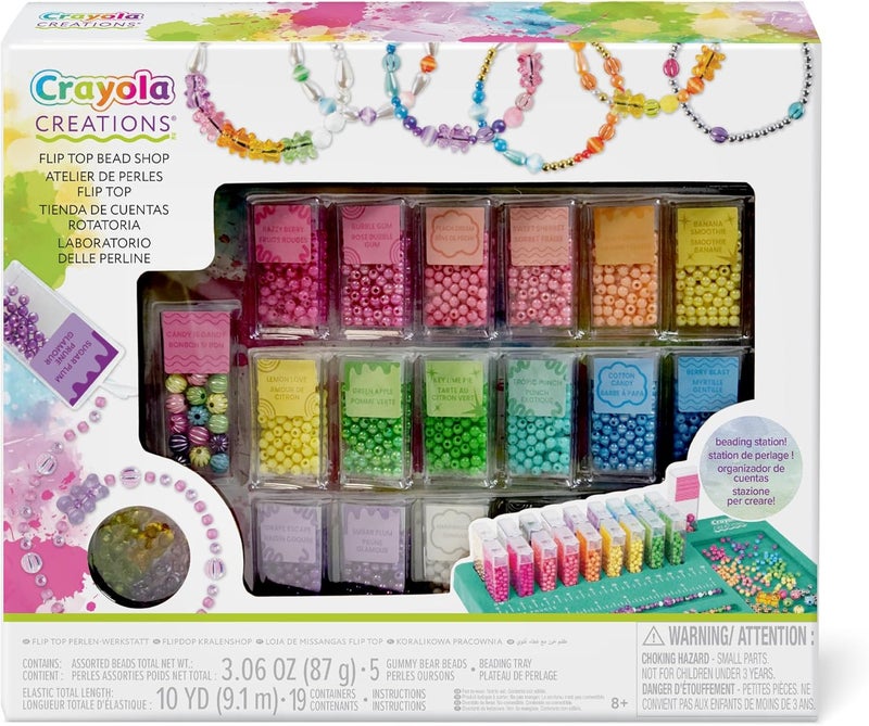 Crayola Creations Flip Top Bead Shop DIY Kit - Image 1