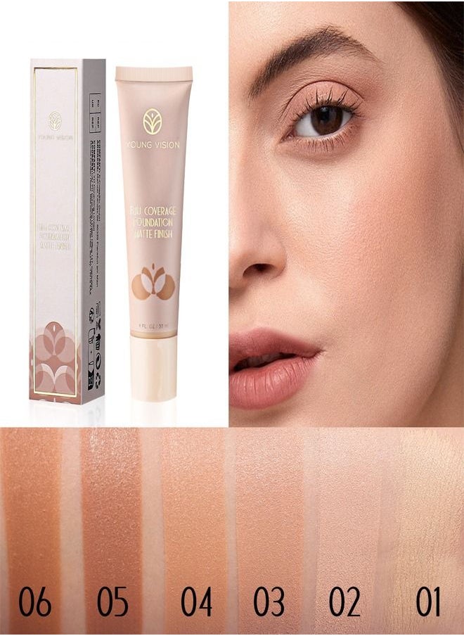 YOUNG VISION - Liquid Luminous Foundation,Full Coverage Finish,Matte,Hydrating And Embellishing The Skin No.05 - Image 1