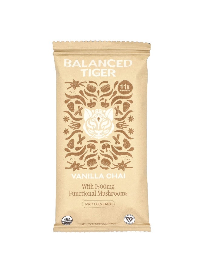 Balanced Tiger Balanced Tiger, Protein Bar, Vanilla Chai, 12 Bars, 1.55 oz (44 g) Each - Image 3