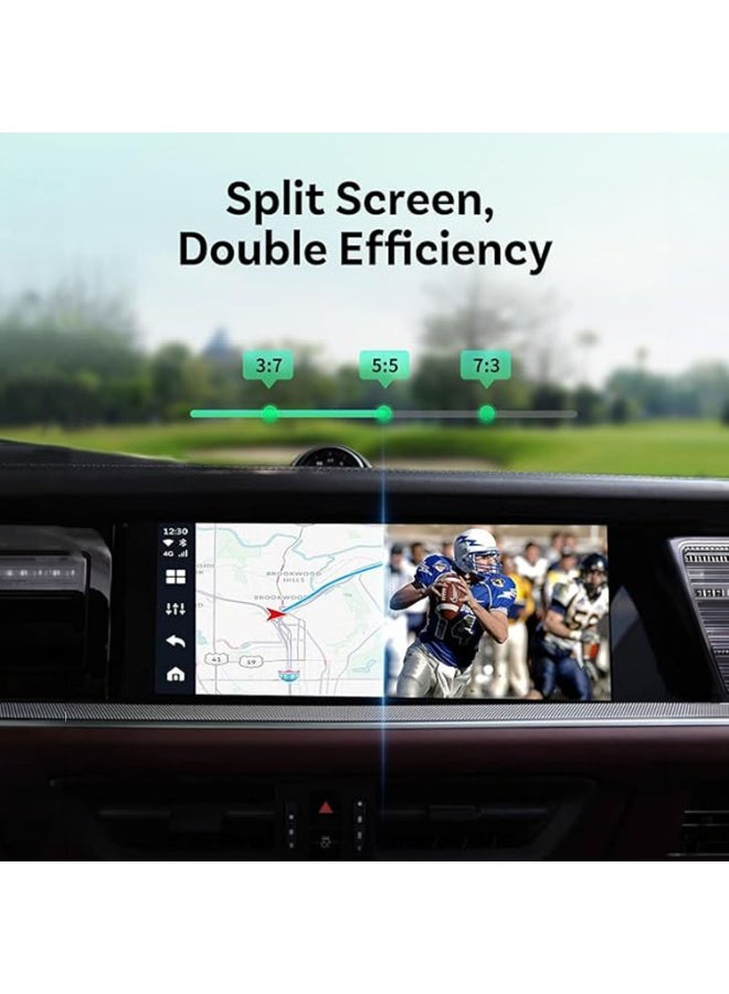 أوتوكاست جهاز i3 AI Box بنظام Android 13، محول فيديو CarPlay لاسلكي للسيارات المزودة بـ CarPlay اللاسلكي الأصلي، معالج ثماني النواة، سعة تخزين 128 جيجابايت، دعم شريحة Nano SIM 4G، توسعة MicroSD حتى 256 جيجابايت، GPS، WiFi ثنائي النطاق، Bluetooth 5.0، متجر Google Play، YouTube، Netflix، Disney+، TikTok، وتشغيل بالتوصيل المباشر - Image 5