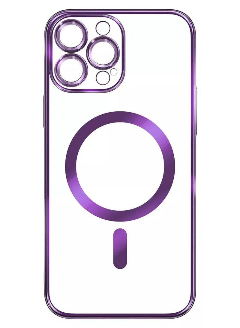 HEXABEX جراب iPhone 14 Pro، جراب TPU مطلي كهربائيًا واقيًا لهاتف iPhone 14 Pro مقاس 6.1 بوصة، أرجواني