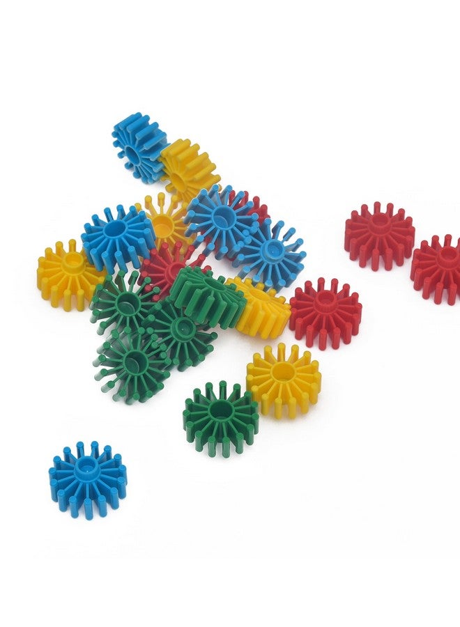 Toodles Learnings 20 Pieces Star Links Activities Educational Building Blocks Toys for Kids Boys Girls Multicolor for Kids for 1 to 5 Year's Kid - for Gifting - Image 2