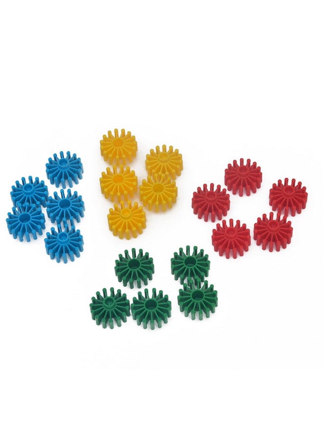 Toodles Learnings 20 Pieces Star Links Activities Educational Building Blocks Toys for Kids Boys Girls Multicolor for Kids for 1 to 5 Year's Kid - for Gifting - Image 3